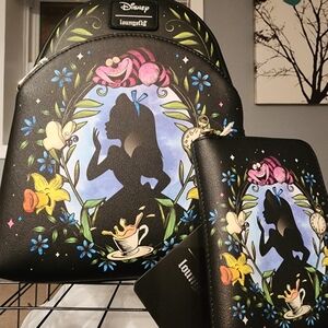 NWT Alice Loungefly Set